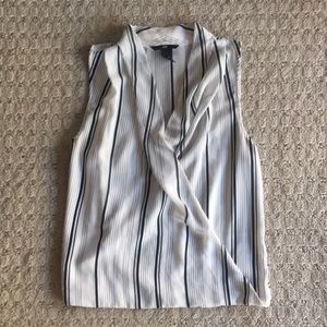 H&M Wrap front blouse, size 2